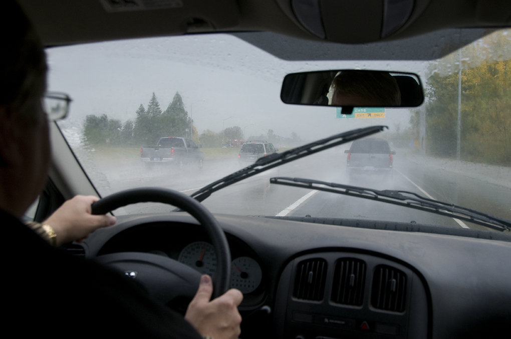 Conducción en lluvia